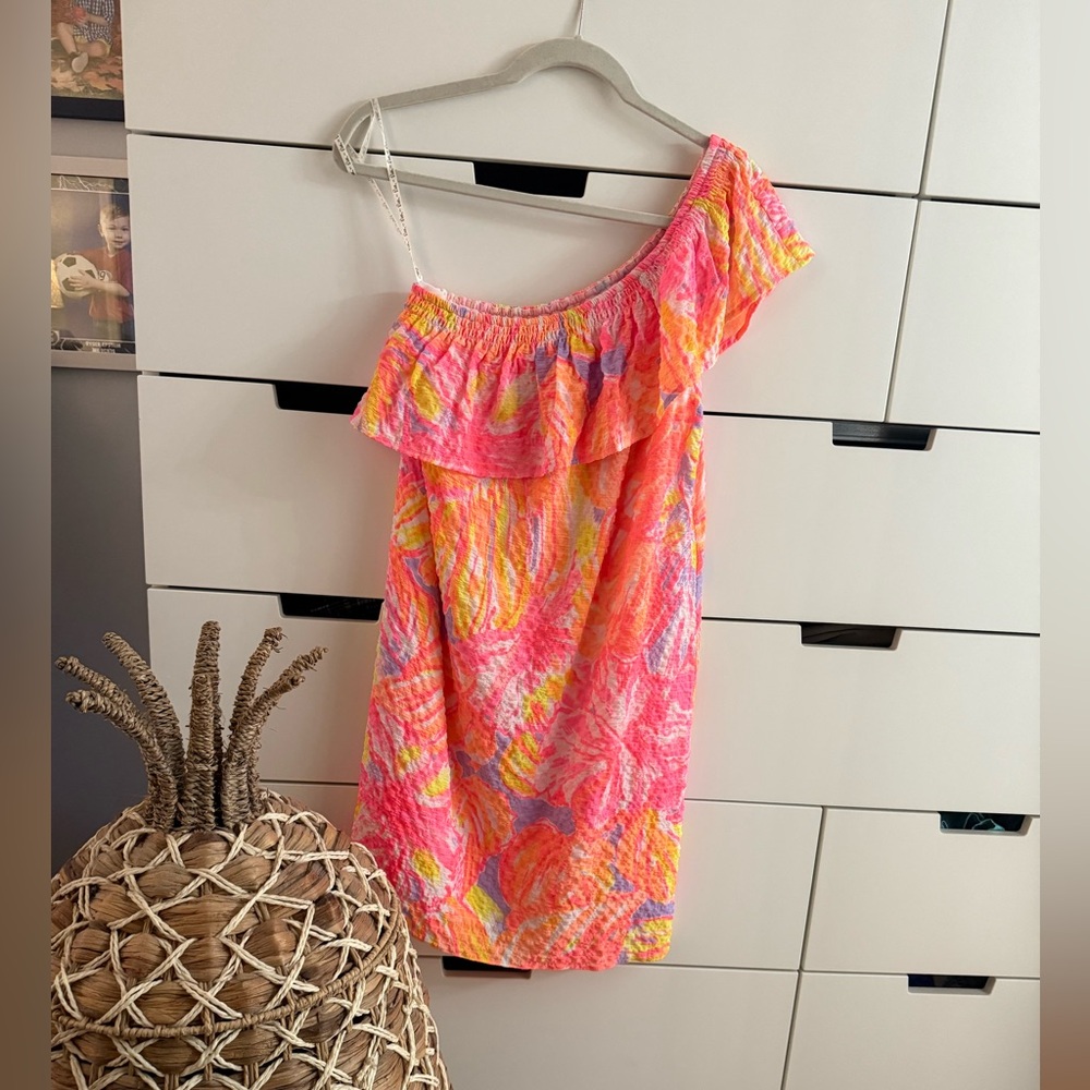 Lilly Pulitzer One Shoulder Dress